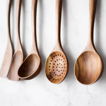 Kjøkkenklassikere i tre – sett med 5 deler